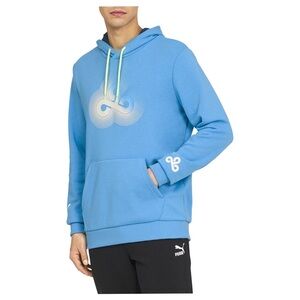 Puma Cloud9 X Essentials Esports Pullover Hoodie Mens Size S  Casual Athletic
